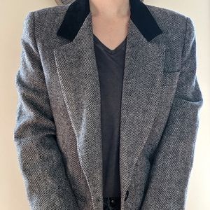 Vintage Giorgio Sant Angelo Wool Blazer Women's 12